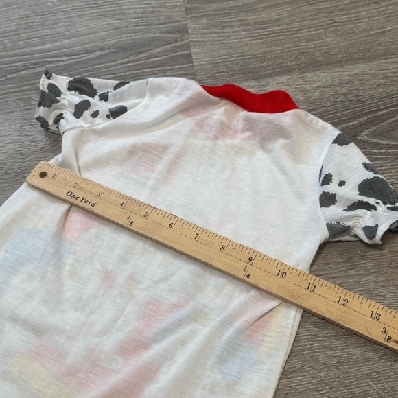 Vintage Disney 101 Dalmatians Nightgown  Ruffle Hem Pajama Dress 2T - Picture 7 of 7